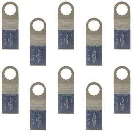 10 x SabreCut SC35B_10 35mm Bi-Metal Blades Compatible with Fein SuperCut and Festool Vecturo (Non-StarLock) Oscillating Multitool Multi Tool Accessories