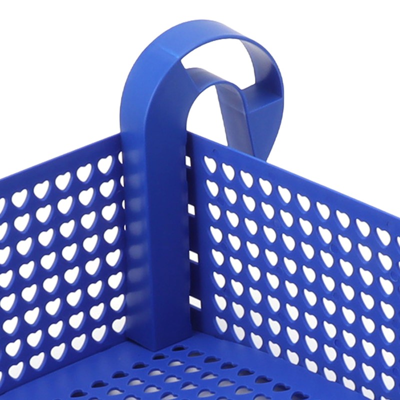 Pool Hanging Storage Basket Adjustable Support Rods Removable Toy Basket