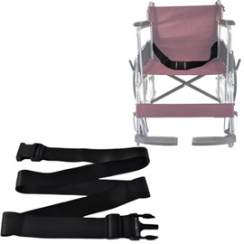 Wheelchair Seat Belt for Elderly & Disabled - Electric Scooters Replacement Band Accessory, Easy Install, Adjustable up to 63"L (63 inch)