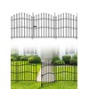 32 Inch No Dig Metal Garden Fence, 10 Pack 22
