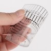 QUARKZMAN 5pcs High Precision SEC Size Estimation Chart 8 cm