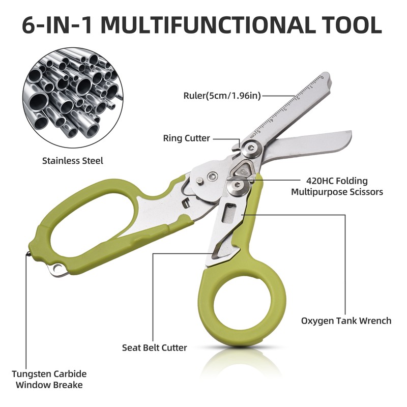Trauma Shear Multi functional Pliers Tool Outdoor Camping Tools Emergency