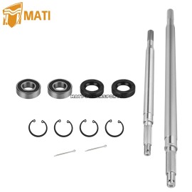 M MATI 10L0L Golf Cart EZGO Rear Axle Shaft with Bearing Seal Kit fit EZGO TXT