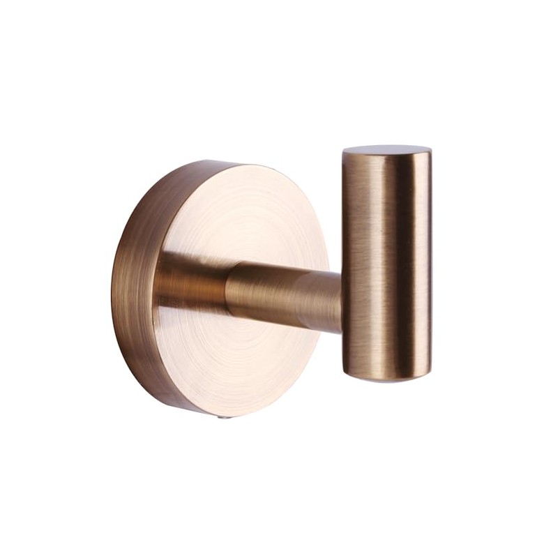 Canarm Cain Gold Robe and Towel Hook - Elegant Bath