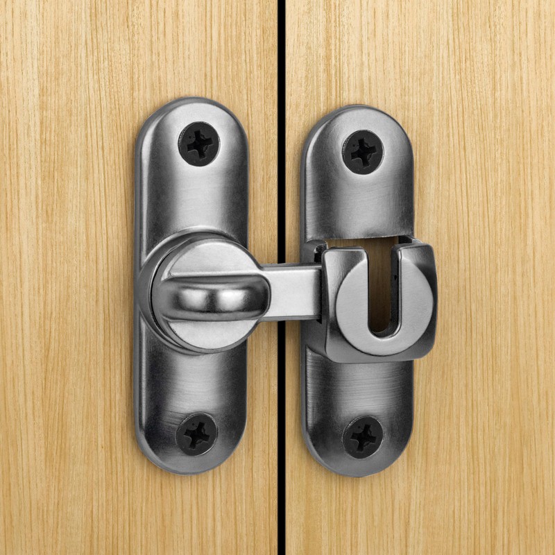 Heveer Sliding Door Lock Door Bolt for Sliding Doors 90/180