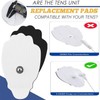 Roczential 20 Pack TENS Unit Replacement Pads, 3.5mm Snap Electrodes