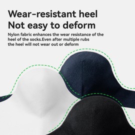 ROCKBROS Cycling Socks Men Women Breathable, Cushioned & Compression Fit Lightweight for Running & Biking Unisex Crew Length