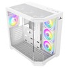 PC Gaming ATX Case Iceberg Crystal Edge Full Panoramic View