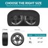 Tuszom Tearproof Anti-UV Dual Wheel Tire Covers for RV, Trailer,