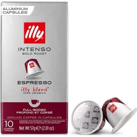 80 x ILLY Compatible * Aluminium Coffee Capsules Intenso - Intensive Roasting