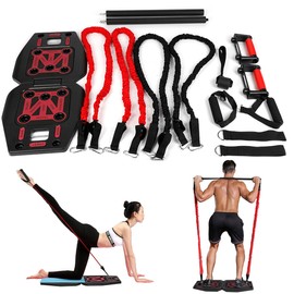 Zummy Home Workout Set Push up Board Resistance Bands 20-in-1 Fitness Strength