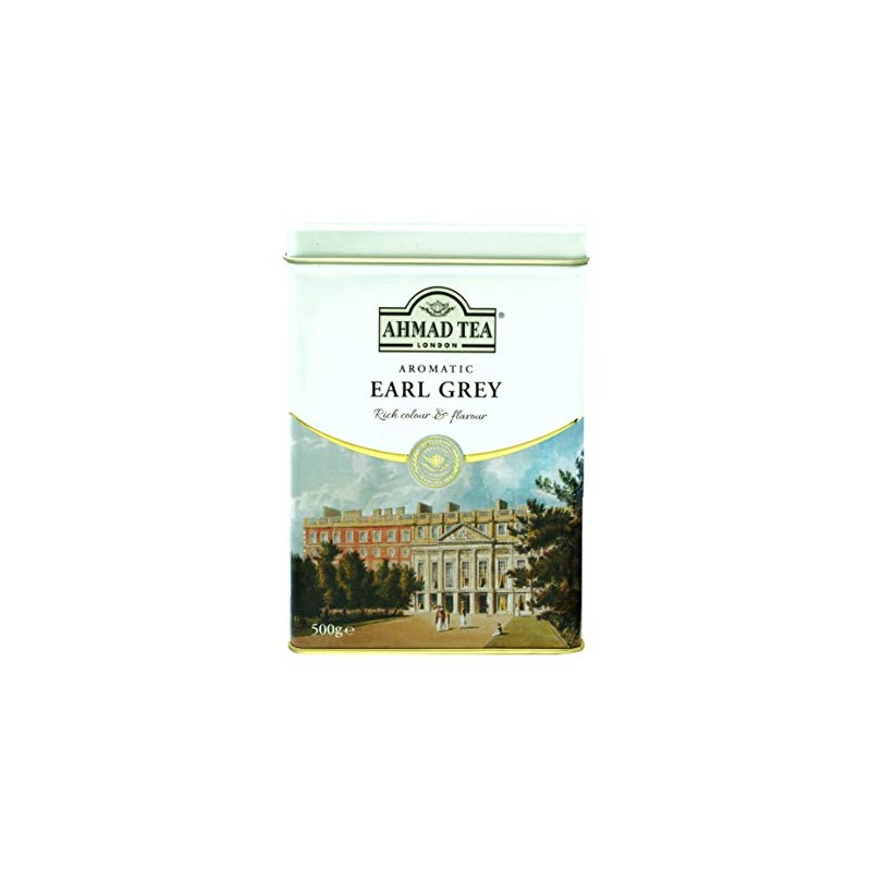 Ahmad Tea Earl Grey Aromatic Loose Tea, Ceylon Caddy, 17.6