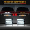 Gempro LED License Plate Lights Assembly for Dodge Durango 2014-2022