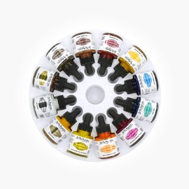 Dr. Ph. Martin's SPEC10OZSET3 Spectralite Private Collection Liquid Acrylics (Set 3) Acrylic Paint Set, 1.0 oz, Set 3 Colors, 1 Set of 12 Bottles