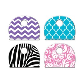 Lucky Line, Vinyl, Designer Pattern Key Identifier Caps, 4 Pack (16304)