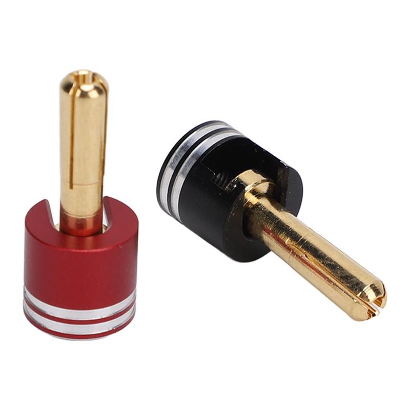 Heatsink Bullet Plug Grip Aluminium Alloy and Copper Banana Plug