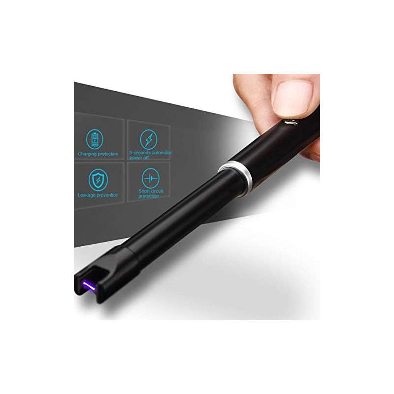 Sirius Survival Electric Arc Grill Lighter USB Rechargeable Slim with