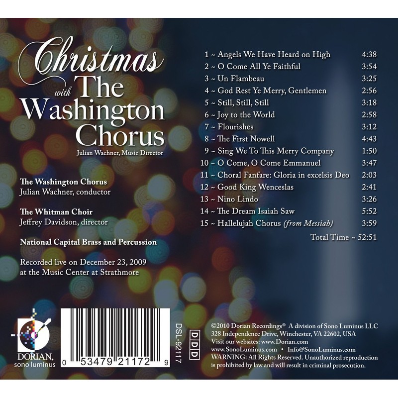 Christmas With The Washington