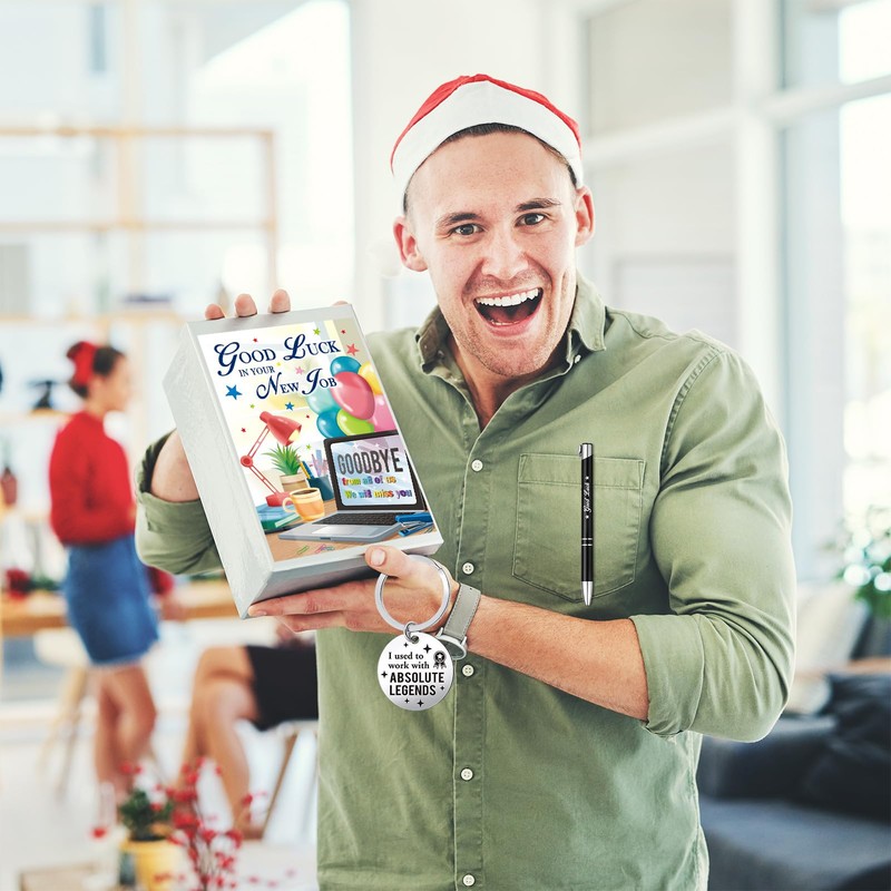 HOWAF New Job Gifts Set, Good Luck In Your New