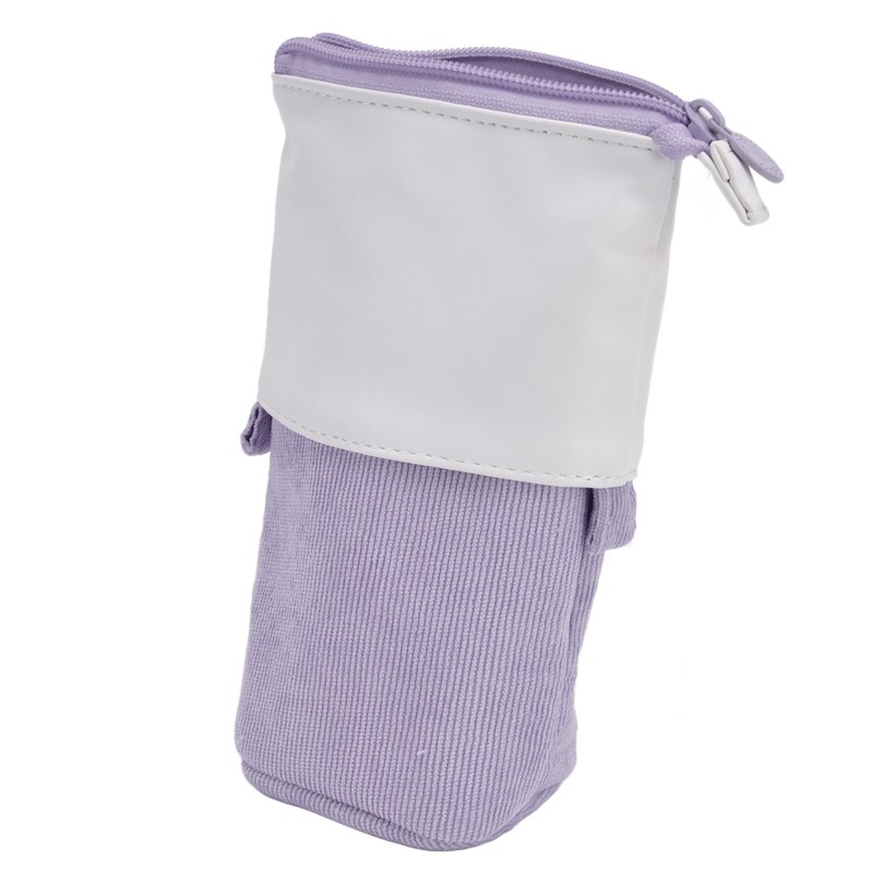 Pencil Case Stand Up Pen Holder Cute Telescopic Pen Case