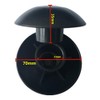 Boat Cover Support Mushroom Cap 70mm/2.75 Inches, Anti-Burst Front or