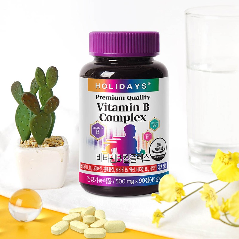 Holidays 1 bottle of Holidays Vitamin B Complex 90 tablets