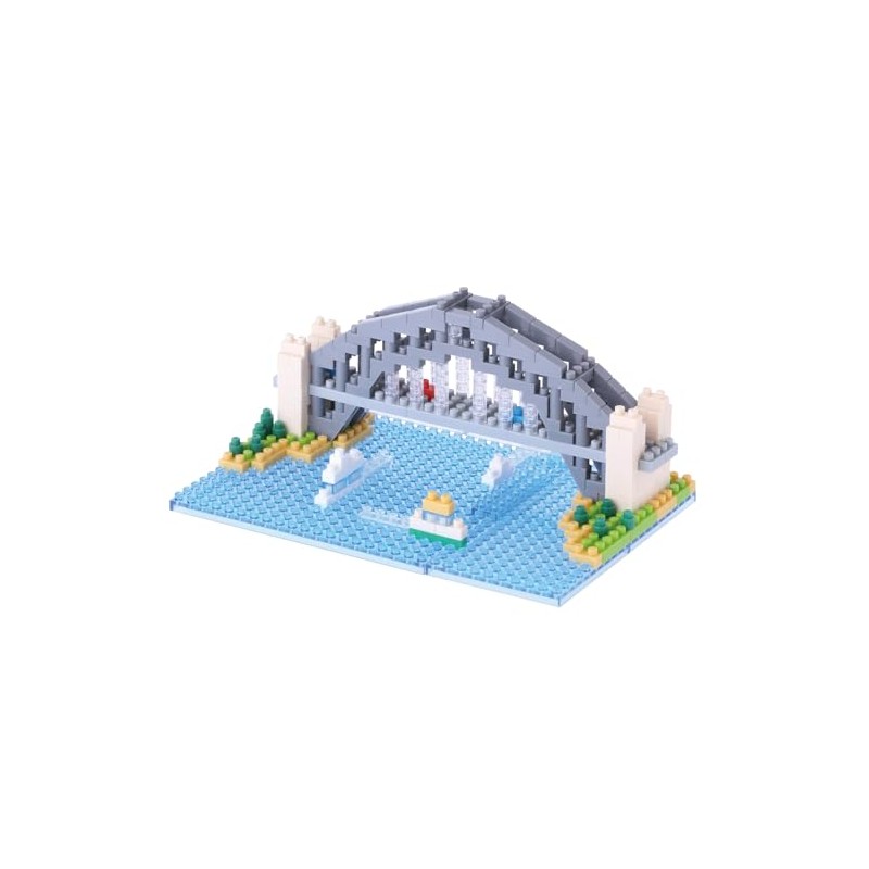 Nanoblock NAN-NBH101 Sydney Harbour Bridge, Multicolor