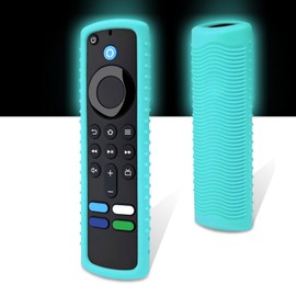 [2 Pack] Glowing Remote Cover Compatible with Most Models of FS 4K/Max Voice Remote Case