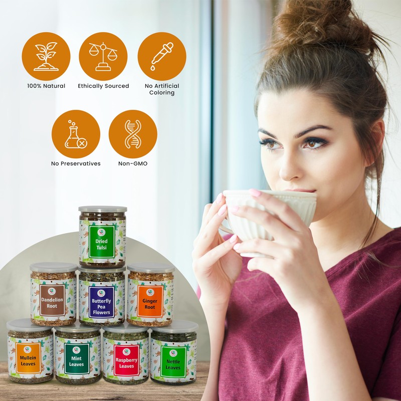 Loose Leaf Tea Set | Upto 450 Servings | Set