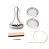 Alnicov Dobro Resonator Guitar Replacement Parts Cones Soundhole Screens Tailpiece