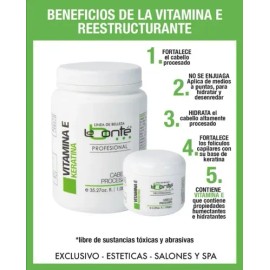 Kit Shampoo Vitamina 240ml Y Vitamina E 150g Labonte