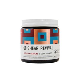 Shear Revival American Gardens Styling Clay | Strong Hold | Matte Texture | Natural Ingredients | Easy to Wash Out | 96 g