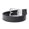 Emporio Armani Y4S502 Y221E 81386 Men's Belt, Width 1.4 inches