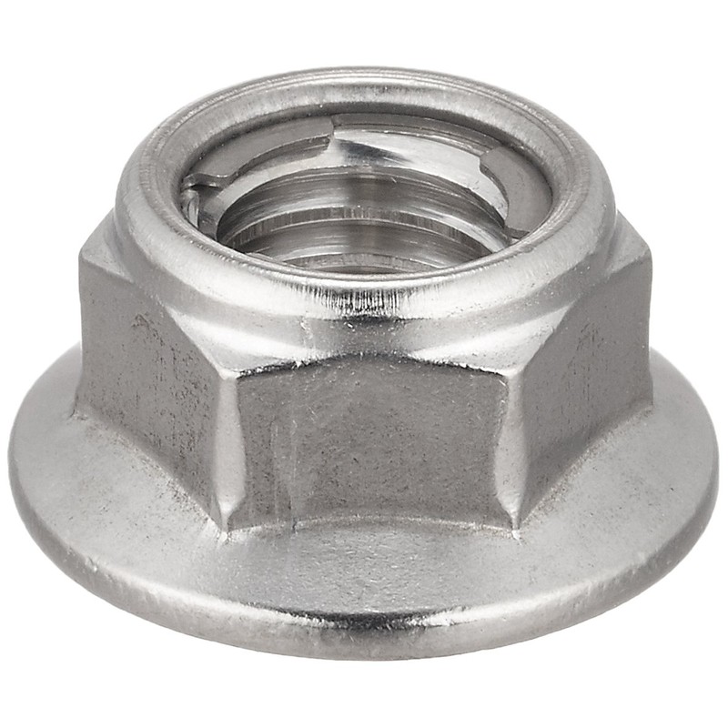 Kitaco 0900-001-02102 Flanged Lock Nut (No Serate) M8X1.25, 2 Pieces