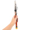 Carbon Fiber Hard Adjustable Mini Pocket Fishing Pole Mini Ultrashort