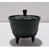 Iwachu 29206 Incense Burner, Petals, Black, Product Size: Φ3.3 x