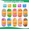 FREEASYFAR 47 pcs Crochet Kit for Beginners with Beginner Easy