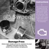 Swpeet 8Pcs 3" 4" 6" Piston Ring Compressor and Adjustable