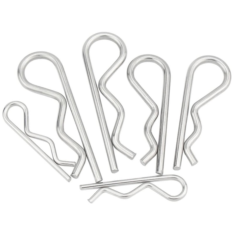 CONPHERON Cotter Pins R Clips Split Pins Carbon Steel Cotter