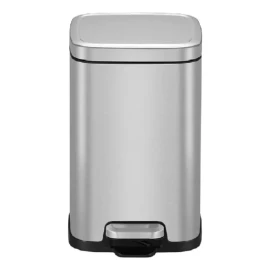 Eco Living Bote Basura Acero Inoxidable Apertura Pedal 11 L Interiores