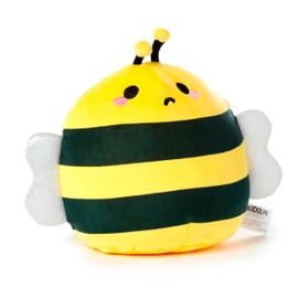 Puckator Squidglys Bobby the Bee Adorabugs Plush Toy - Plushies Cute Animal Baby Newborn Kids Toys Stuff Gifts Gift For Girlfriend Cuddly Stuffed Toy Plushie