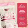Health Hack Clear Whey Protein Water Powder with Electrolytes –