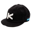 Kaboo 19820936 Cord Baseball Cap, Black