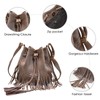 Crossbody Bucket Bags for Women Lightweight Drawstring Shoulder Bag Ladies