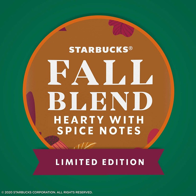 Starbucks Fall Blend, Ground, 10 ounce bag (Pack of 2)