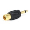 Monoprice 107146 3.5mm Mono Plug to RCA Jack Adaptor, Gold