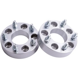 DCVAMOUS 2PC 5x5 to 5x4.75 Wheel Adapters 1.5 Inch with 12x1.5 Studs Compatible with Chevy Dodge-Chrysler 5 Lug 5x127 to 5x120.65 for Caprice Impala Journey Grand Caravan Pacifica Town Country