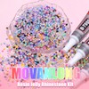 30000Pcs Resin Jelly Rhinestones with Tool Bedazzling Kit 3MM Diamond