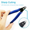 2 Pcs Micro Wire Cutters with Spring Small Side Cutter