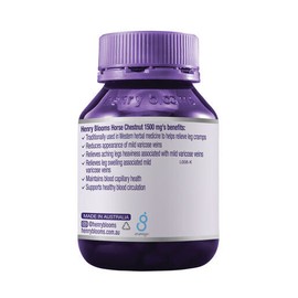 Henry Blooms Horse Chestnut 1500Mg 90 Capsules